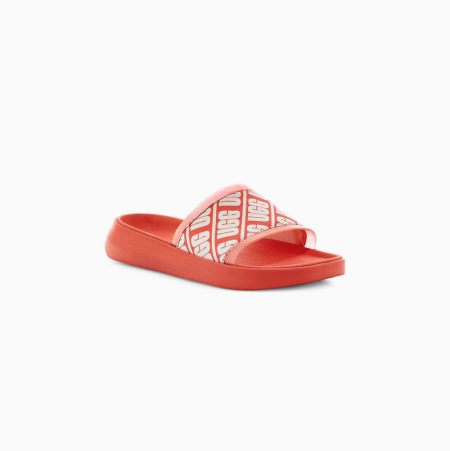 UGG Ruette Coral Slides for Women (SWVY38014)